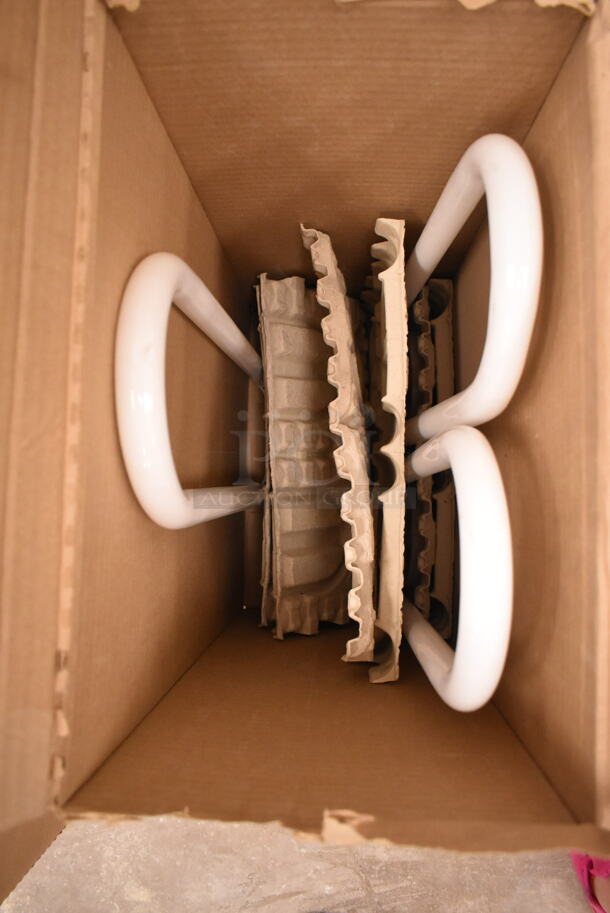 Box of BRAND NEW! Sylvania FBO32/735/6/ECO U Shaped Fluorescent Light Bulbs. (front room) - Image 1 of 2