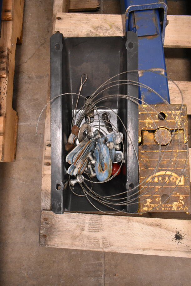 Rotary SPOA88 Metal 7,000 Pound Capacity Lift w/ Extra Parts. 208-230 Volts, 1 Phase. BUYER MUST REMOVE: Bring Tools and Manpower Needed To Remove This Item. (front room) - Image 3 of 12
