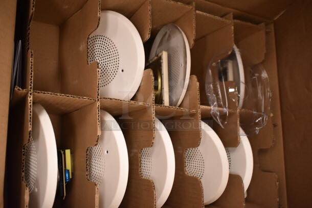 Box of 8 Siemens SETCW Ceiling Speakers. (front room) - Image 2 of 5