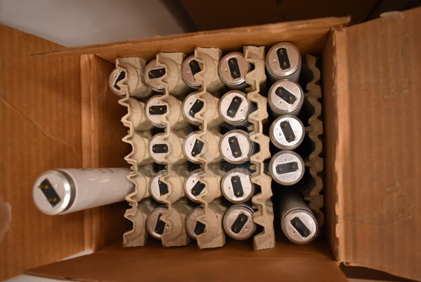 2 Boxes of 24 BRAND NEW Sylvania 22078-9 Fluorescent Tube Light. Missing 1 Bulb. 2 Times Your Bid! (front room) - Image 1 of 2