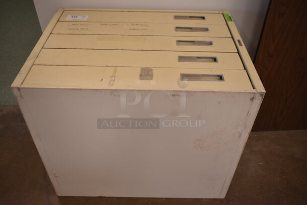 Metal 5 Drawer Filing Cabinet. (back room) - Image 2 of 5