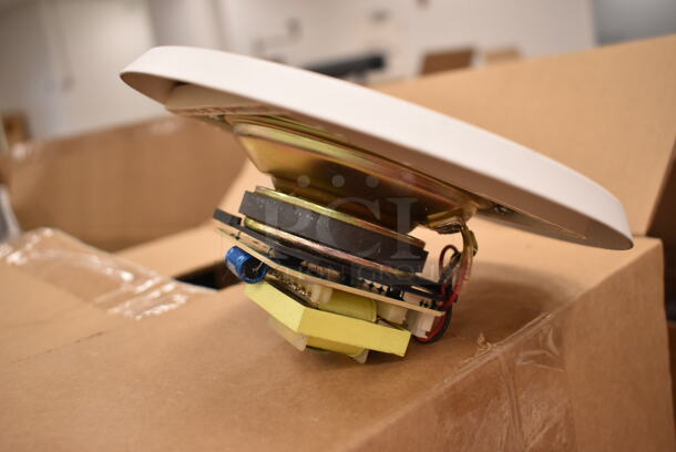 Box of 10 Siemens SPCWL=BP10 Ceiling Speakers. (front room) - Image 3 of 6
