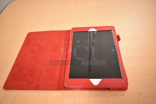 3 Apple A1432 7.9" iPad w/ Red Case. 3 Times Your Bid! (front room) - Image 2 of 12