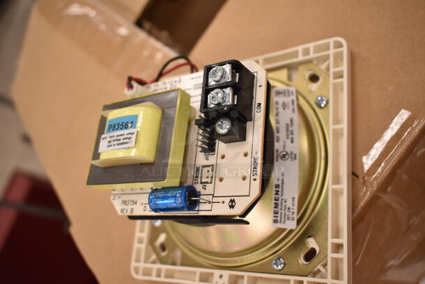 Box of 10 Siemens SPCWL=BP10 Ceiling Speakers. (front room) - Image 5 of 6