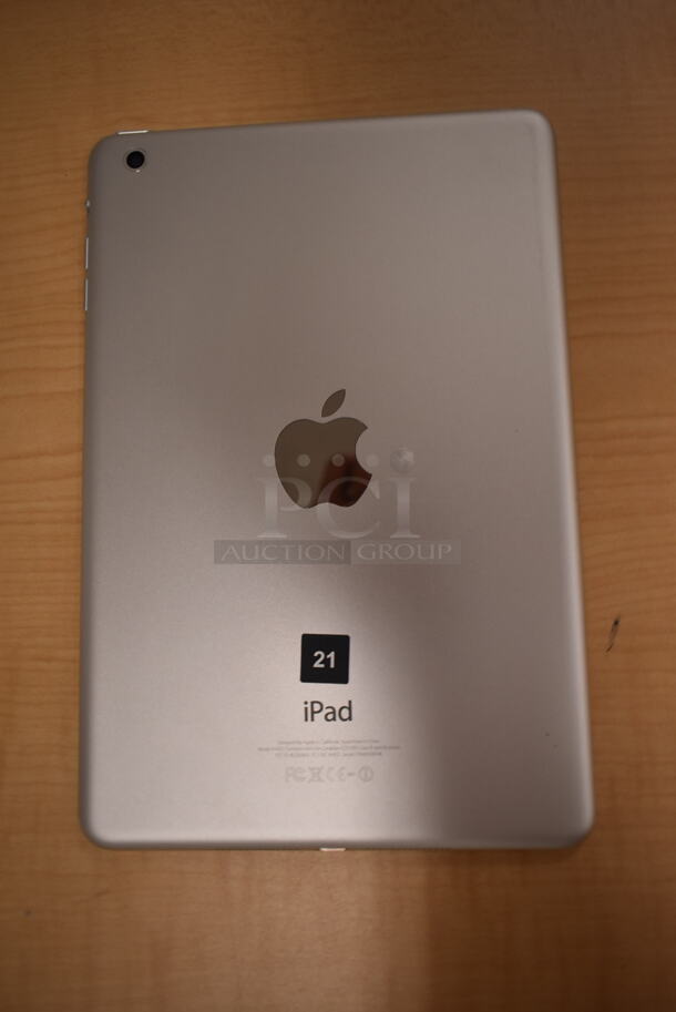 3 Apple A1432 7.9" iPad w/ Red Case. 3 Times Your Bid! (front room) - Image 4 of 12