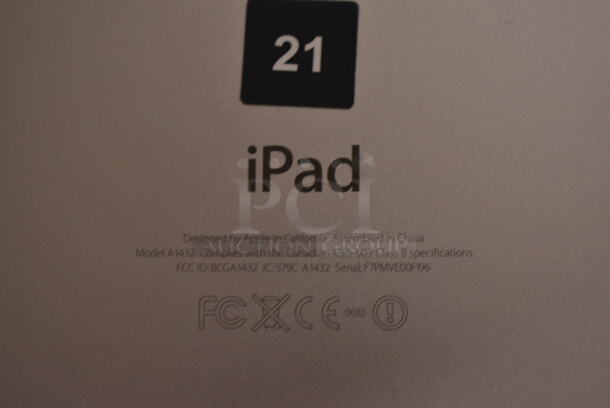 3 Apple A1432 7.9" iPad w/ Red Case. 3 Times Your Bid! (front room) - Image 5 of 12