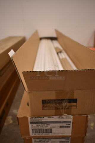 2 Boxes of 27 BRAND NEW! Sylvania FP28/835/ECO Fluorescent Tube Lights. 2 Times Your Bid! (front room)