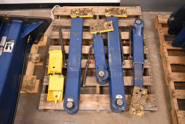 Rotary SPOA88 Metal 7,000 Pound Capacity Lift w/ Extra Parts. 208-230 Volts, 1 Phase. BUYER MUST REMOVE: Bring Tools and Manpower Needed To Remove This Item. (front room) - Image 2 of 12