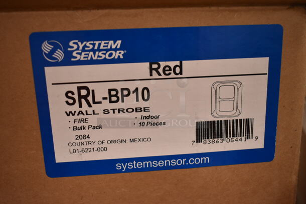Box of 6 System Sensor SRL-BP10 Wall Strobe. (front room) - Image 6 of 6