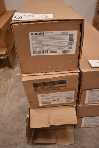 3 Boxes of Fluorescent Tube Lights; Philips F32T8/TL835 PLUS, Sylvania FO32/841/ECO. 3 Times Your Bid! (front room)