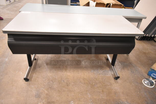 2 Various Desks. 2 Times Your Bid! 54x23.5x29, 24x36x29. (back room) - Image 4 of 5