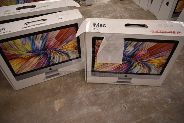 2 Apple A1419 27" iMac Desktop All In One Computer w/ Keyboard. 100-240 Volts, 1 Phase. 2 Times Your Bid! (front room) - Image 1 of 10