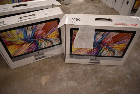 2 Apple A1419 27" iMac Desktop All In One Computer w/ Keyboard. 100-240 Volts, 1 Phase. 2 Times Your Bid! (front room)