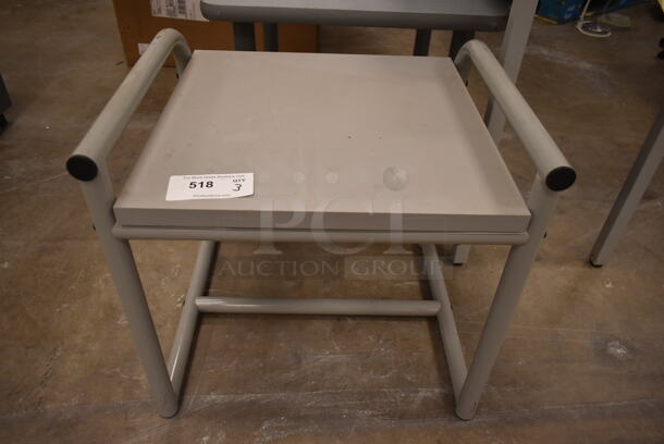 3 Various Tables. 3 Times Your Bid! 21.5x19x21, 24x24x21, 71.5x17.5x29. (back room) - Image 2 of 4