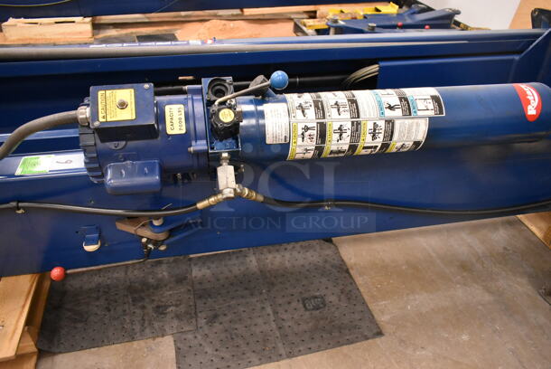 Rotary SPOA88 Metal 7,000 Pound Capacity Lift w/ Extra Parts. 208-230 Volts, 1 Phase. BUYER MUST REMOVE: Bring Tools and Manpower Needed To Remove This Item. (front room) - Image 9 of 12