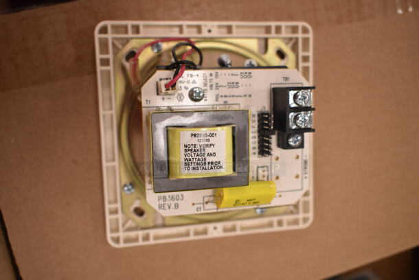Box of 10 System Sensor SPCWL-BP10 Ceiling Speakers. (front room) - Image 4 of 8