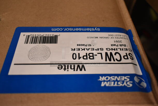 Box of 10 System Sensor SPCWL-BP10 Ceiling Speakers. (front room) - Image 7 of 8