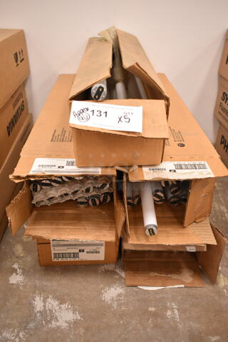 5 Boxes of BRAND NEW Sylvania FO17/735/ECO Octron Eco Fluorescent Tube Lights. 5 Times Your Bid! (front room)