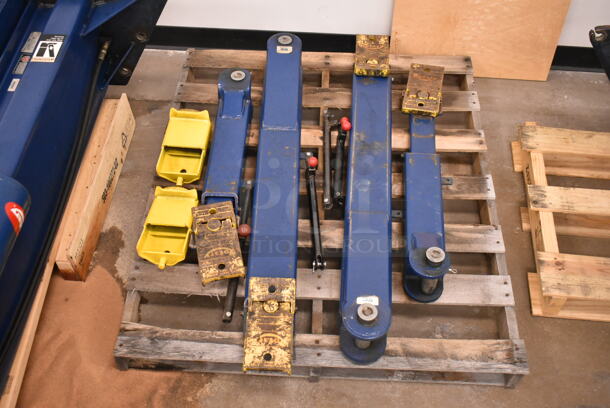 Rotary SPOA88 Metal 7,000 Pound Capacity Lift w/ Extra Parts. 208-230 Volts, 1 Phase. BUYER MUST REMOVE: Bring Tools and Manpower Needed To Remove This Item. (front room) - Image 2 of 12