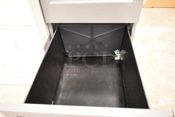 2 Metal Filing Cabinets; 4 Drawer and 3 Drawer. 2 Times Your Bid! 15x26.5x26, 15x22x27. (back room) - Image 5 of 10