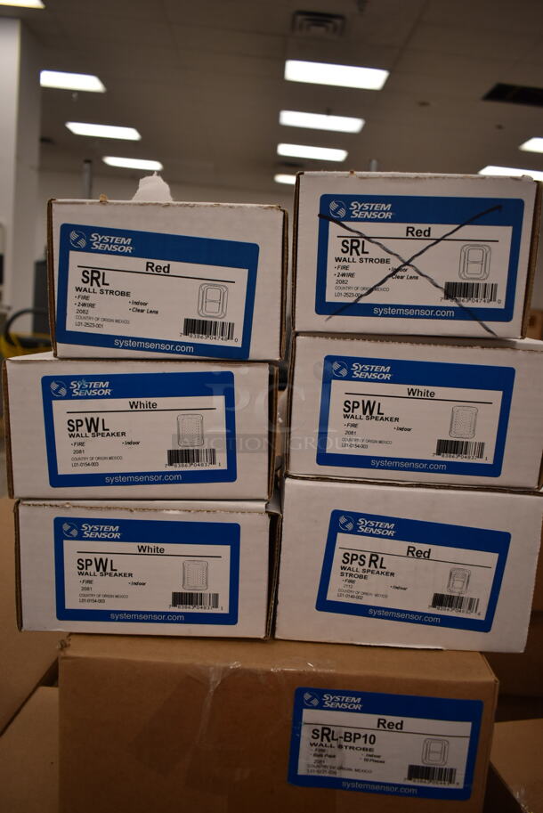 Lot of 6 Various System Sensor Units Including Speaker and Speaker Strobe. (front room) - Image 3 of 11