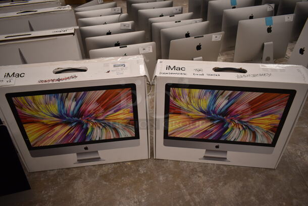 2 Apple A1419 27"  iMac Desktop All In One Computer w/ Keyboard. 100-240 Volts, 1 Phase. 2 Times Your Bid! (front room) - Image 2 of 10