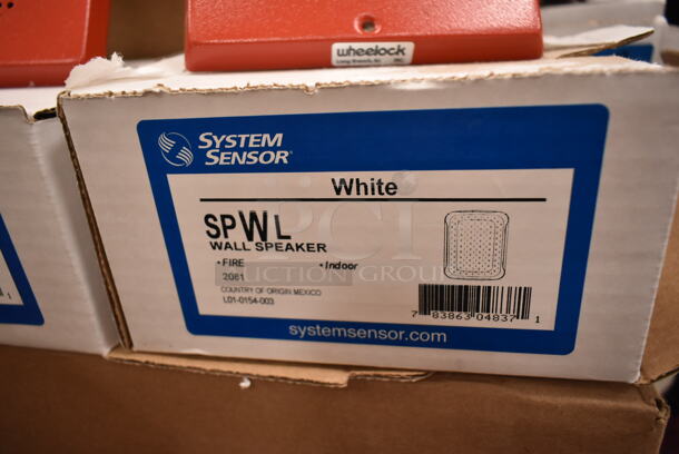 Lot of 6 Various System Sensor Units Including Speaker and Speaker Strobe. (front room) - Image 7 of 11