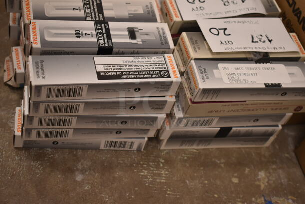 Lot of 20 Sylvania Dulux S 7w Fluorescent Compact Light Bulb. (front room) - Image 2 of 2