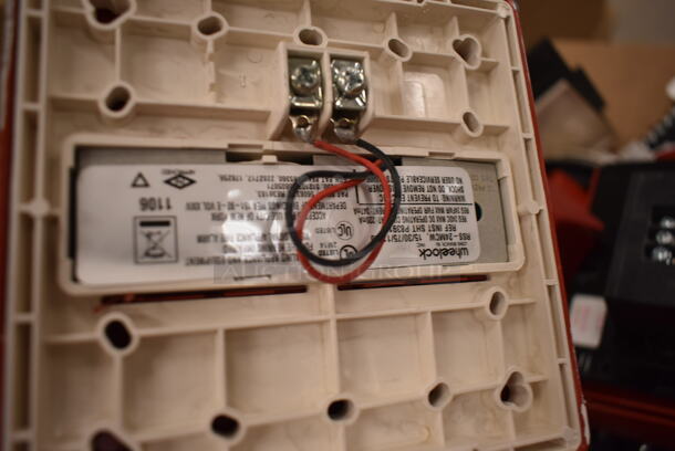 ALL ONE MONEY! Lot of Approximately 25 Fire Alarm Pieces Including Strobes and Speaker Strobes. (front room) - Image 10 of 11