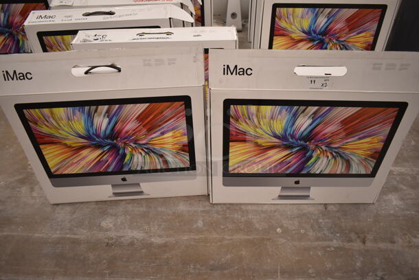 2 Apple A1419 27"  iMac Desktop All In One Computer w/ Keyboard. 100-240 Volts, 1 Phase. 2 Times Your Bid! (front room) - Image 2 of 9