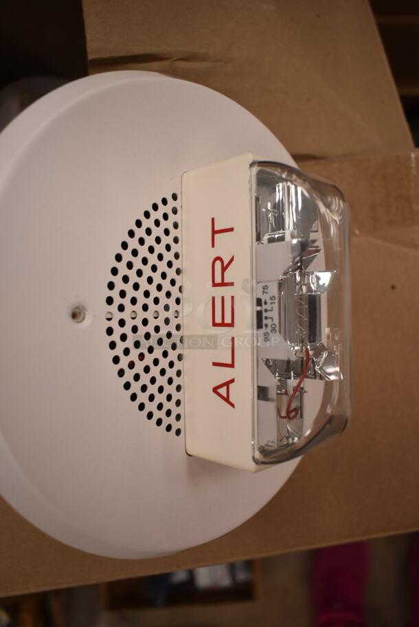 Box of 10 System Sensor SPSCRL-BP10 Ceiling Speaker Strobe. (front room) - Image 3 of 6