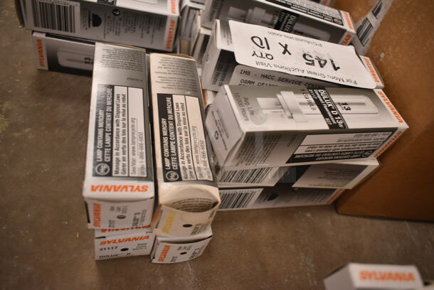 Lot of 10 Sylvania Dulux D 13w Light Bulb. (front room) - Image 2 of 2