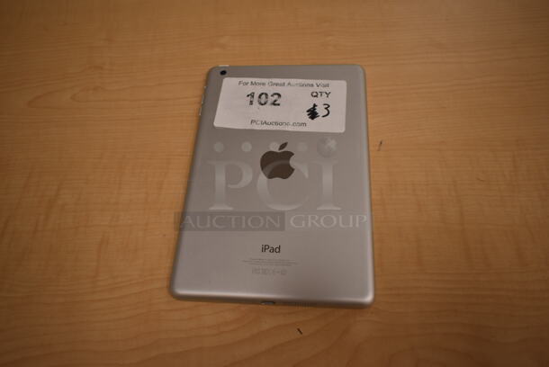 3 Apple A1432 7.9" iPad. 3 Times Your Bid! (front room) - Image 4 of 11