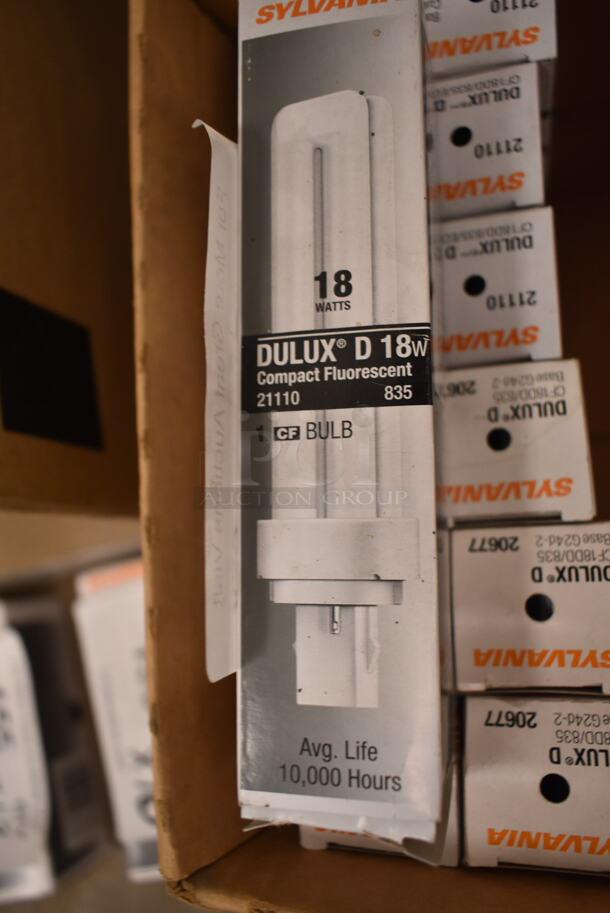 Lot of 15 Sylvania Dulux Light Bulb Including D, D/E. (front room) - Image 2 of 2
