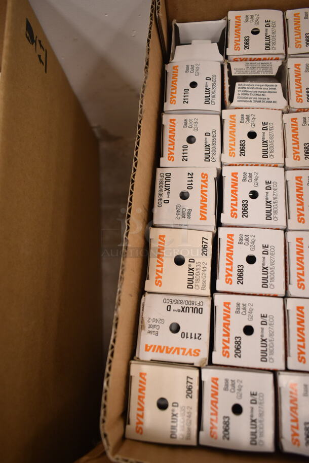 Lot of 15 Sylvania Dulux Light Bulb Including D, D/E. (front room) - Image 2 of 2