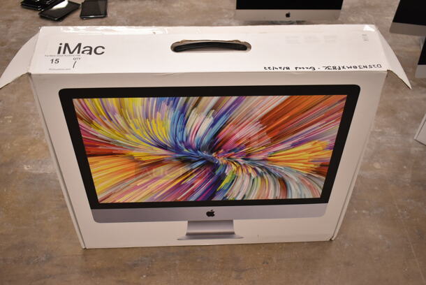 Apple A1419 27"  iMac Desktop All In One Computer w/ Keyboard. 100-240 Volts, 1 Phase. (front room) - Image 1 of 6
