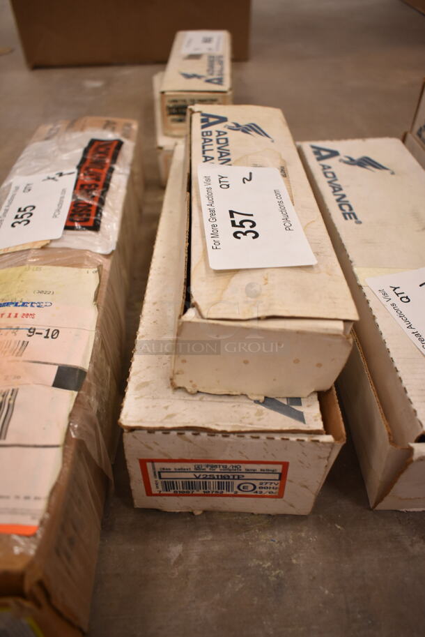Lot of 2 Advance Ballasts. (front room) - Image 1 of 5
