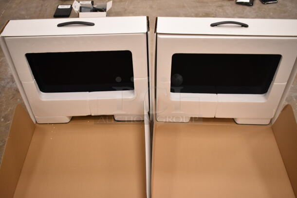 2 Apple A1418 21.5"  iMac Desktop All In One Computer w/ Keyboard. 100-240 Volts, 1 Phase. 2 Times Your Bid! (front room) - Image 3 of 9