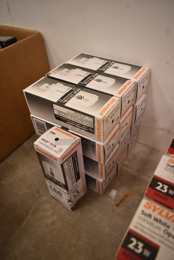 Lot of 13 Sylvania Dulux T/E IN 26w Light Bulbs. (front room) - Image 2 of 2