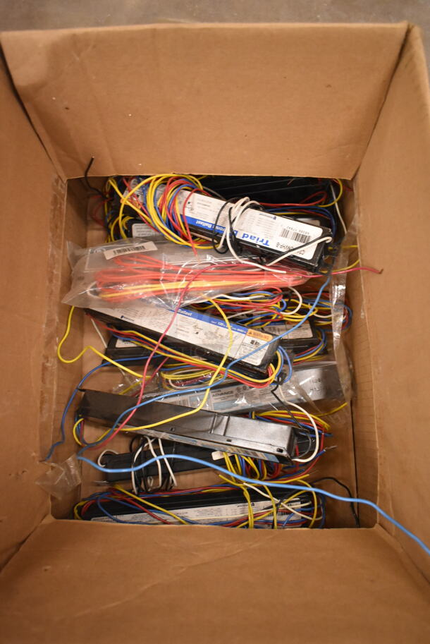 Lot of 10 Various Ballasts Including Triad. (front room) - Image 1 of 10