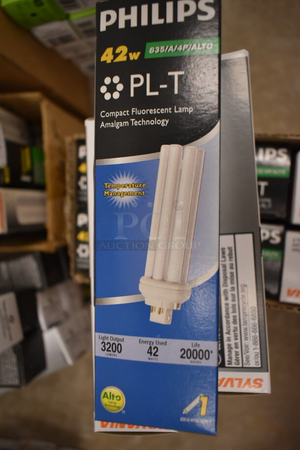 Lot of 13 Various Light Bulbs Including Philips PL-T 42w. (front room) - Image 4 of 4