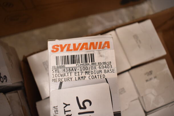 Lot of 13 Various Light Bulbs Including Sylvania M/MS (front room) - Image 3 of 3