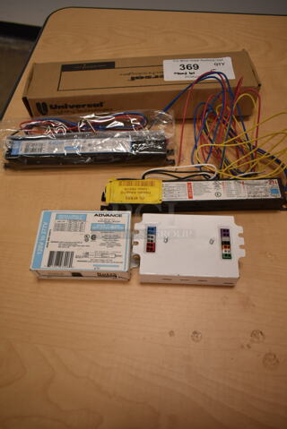 Lot of 5 Various Items Including Advance IntelliVolt and Ballasts. (front room)