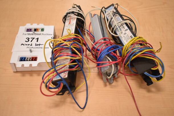 Lot of 4 Various Items Including Lutron EcoSystem and Ballasts. (front room) - Image 1 of 5