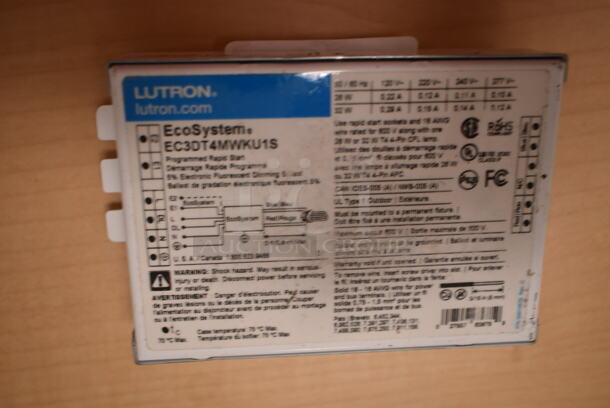 Lot of 4 Various Items Including Lutron EcoSystem and Ballasts. (front room) - Image 2 of 5