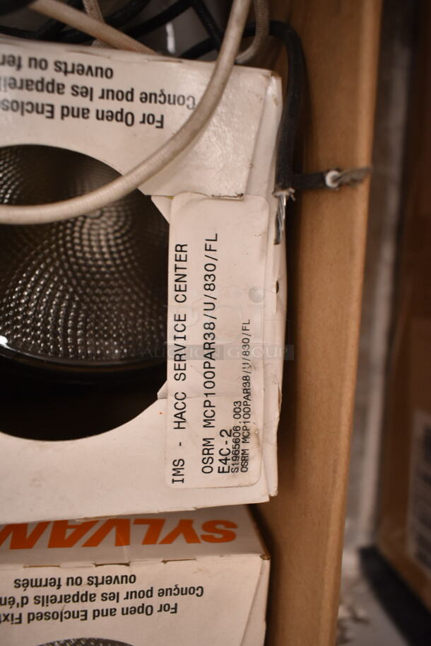 Lot of 6 Various Flood Light Bulbs Including Sylvania. (front room) - Image 3 of 4