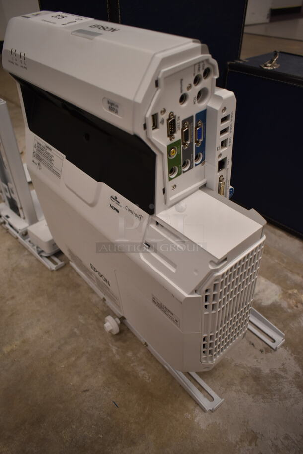Epson BrightLink 697Ui Projector and Mounting Brackets. (front room) - Image 5 of 9