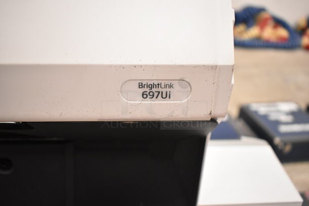 Epson BrightLink 697Ui Projector and Mounting Bracket. (front room) - Image 6 of 7