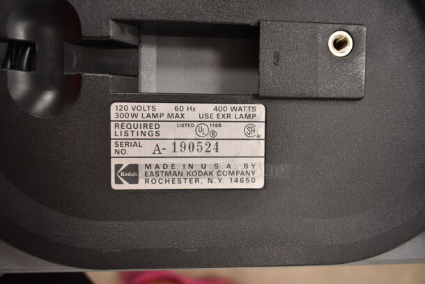 Kodak Ektagraphic Projector in Hard Case. (front room) - Image 6 of 6
