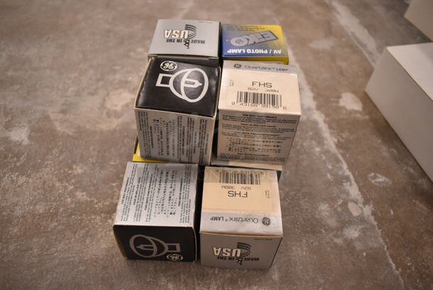Lot of 10 Various Projector Bulbs Including GE and Eiko. (front room) - Image 3 of 4